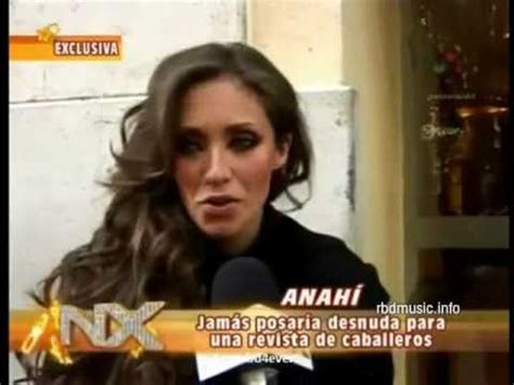 anahi desnuda|AE 26.